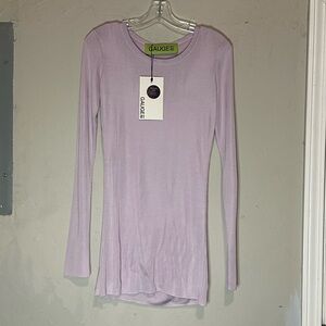 Gauge81 NWT Lavender Long Sleeve Top / Mini Dress